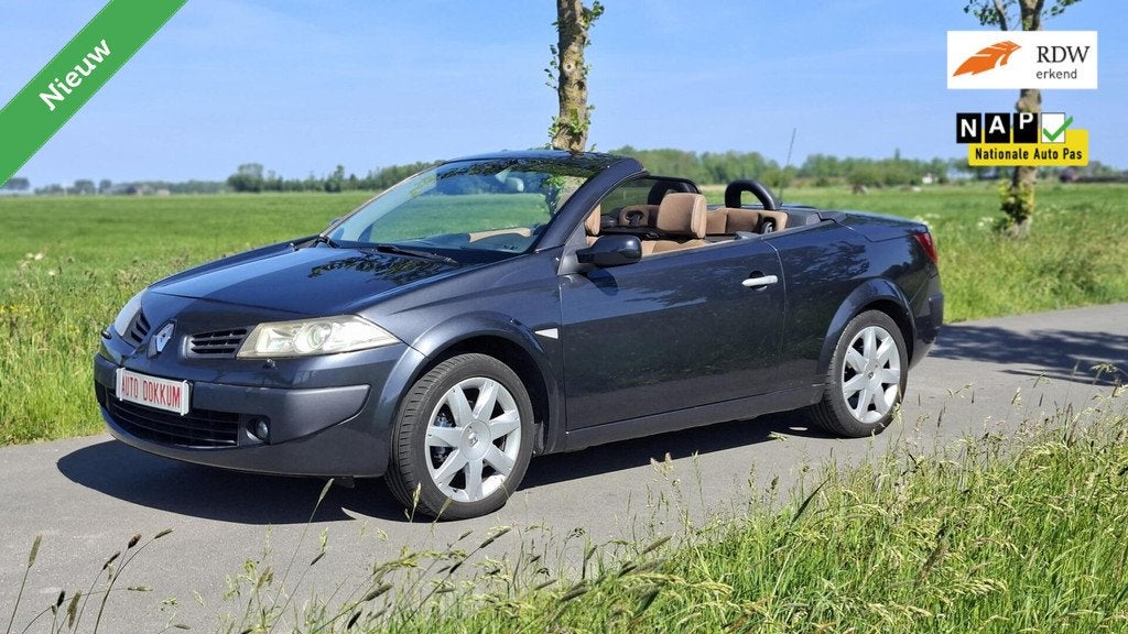 Renault Mégane Coupé-Cabriolet 2.0-16V Tech Line automaat, Auto's, Renault, Bedrijf, Te koop, Mégane, ABS, Airbags, Airconditioning