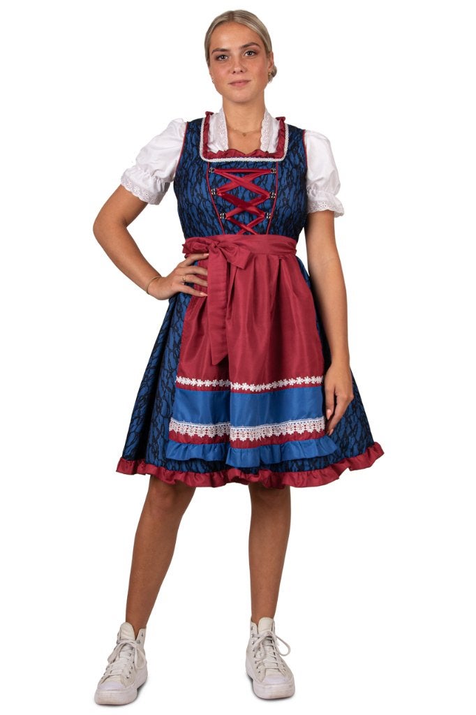 Dirndl Jurk met Schortje en Blouse - Diverse Maten, Kleding | Dames, Maat 38/40 (M), Carnaval, Nieuw, Ophalen of Verzenden