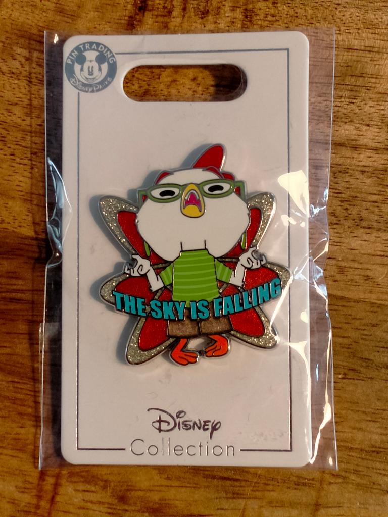 Chicken Little the sky is falling Disney Trading pin, Ophalen of Verzenden, Zo goed als nieuw