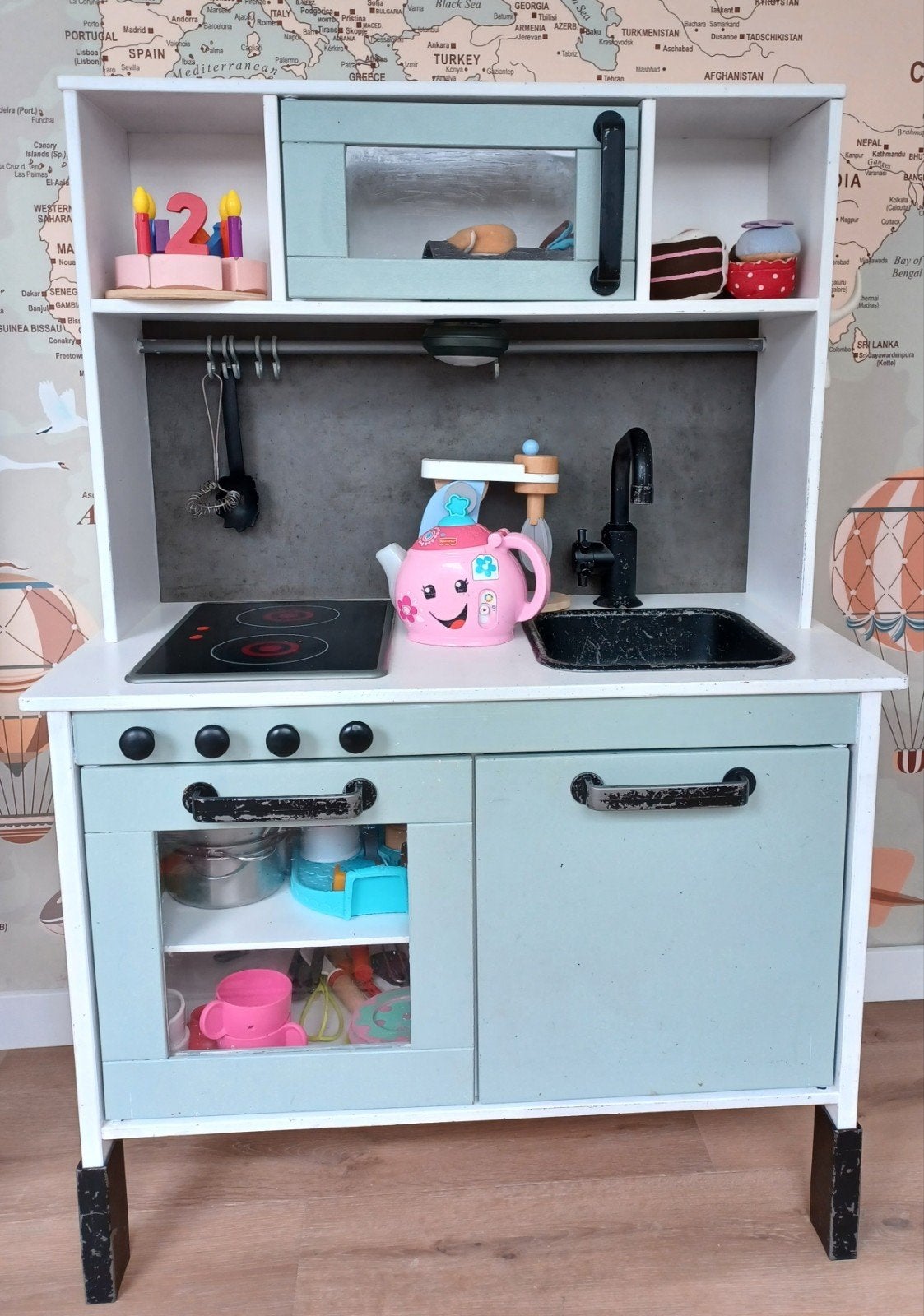 Kinder keuken ikea compleet met accessoires, Ophalen, Gebruikt