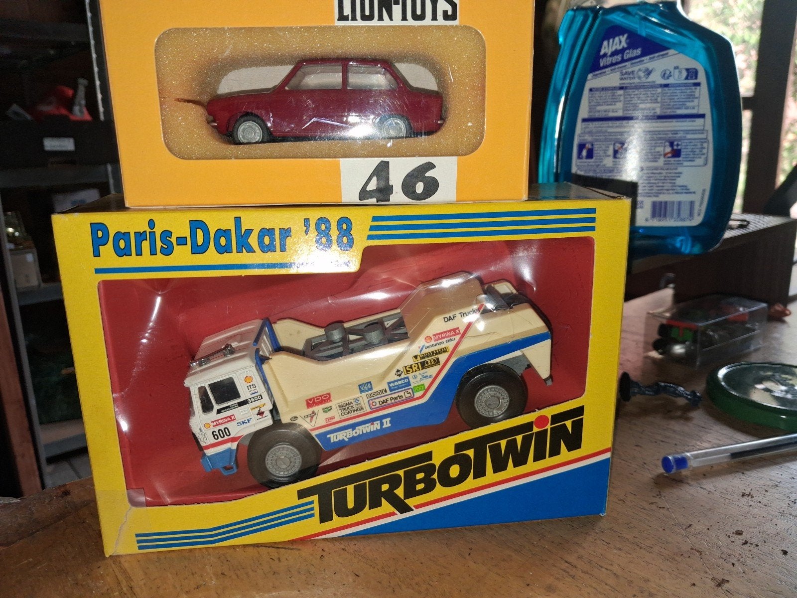 Daf, Hobby en Vrije tijd, Ophalen of Verzenden, Zo goed als nieuw, Bus of Vrachtwagen, Lion Toys