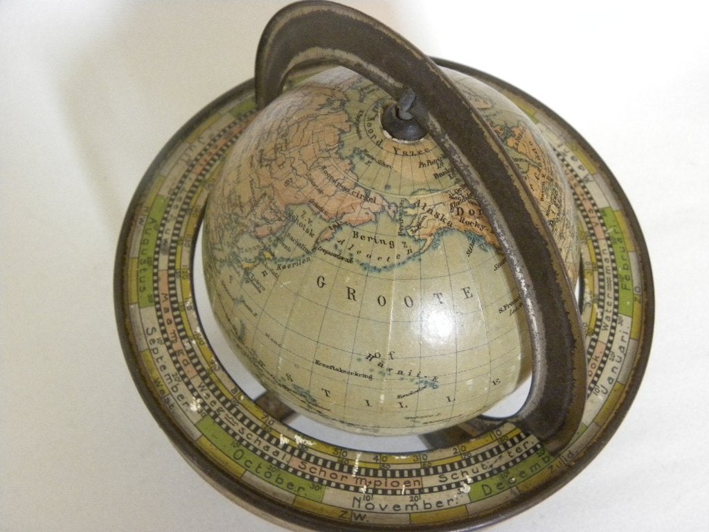 Globe-J.B.Wolters 1921-1922 [blik], Gebruikt, Ophalen of Verzenden, Metaal, 15 cm