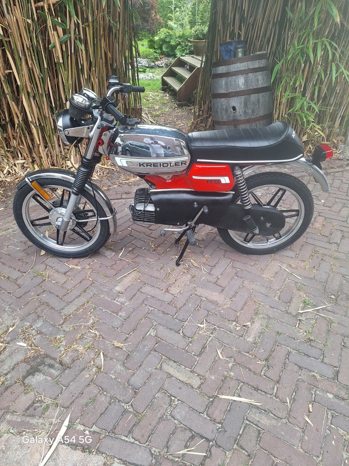 Kreidler RS opgebouwd. 5 bak direct breidwand, 20 mm bing, Fietsen en Brommers, Brommers | Kreidler, Ophalen