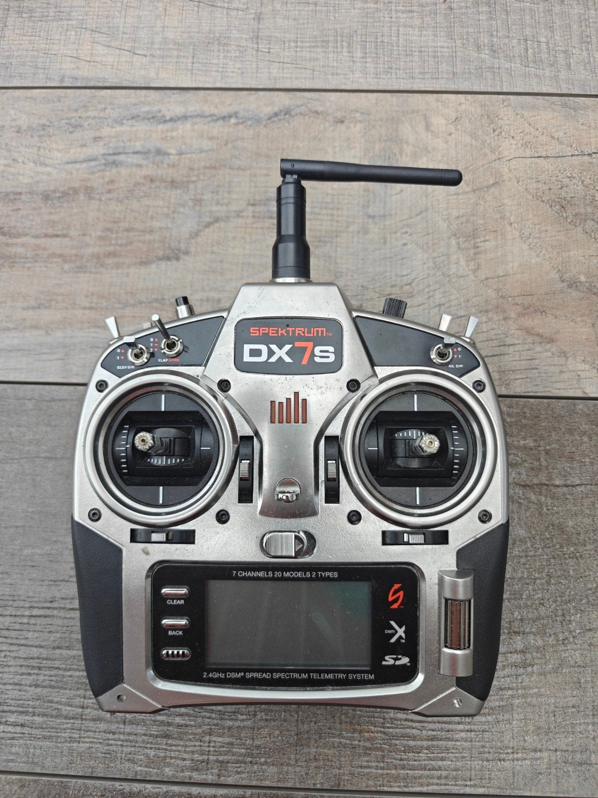 Spectrum DX7s zender met bindplug en koffer, Ophalen of Verzenden, Gebruikt
