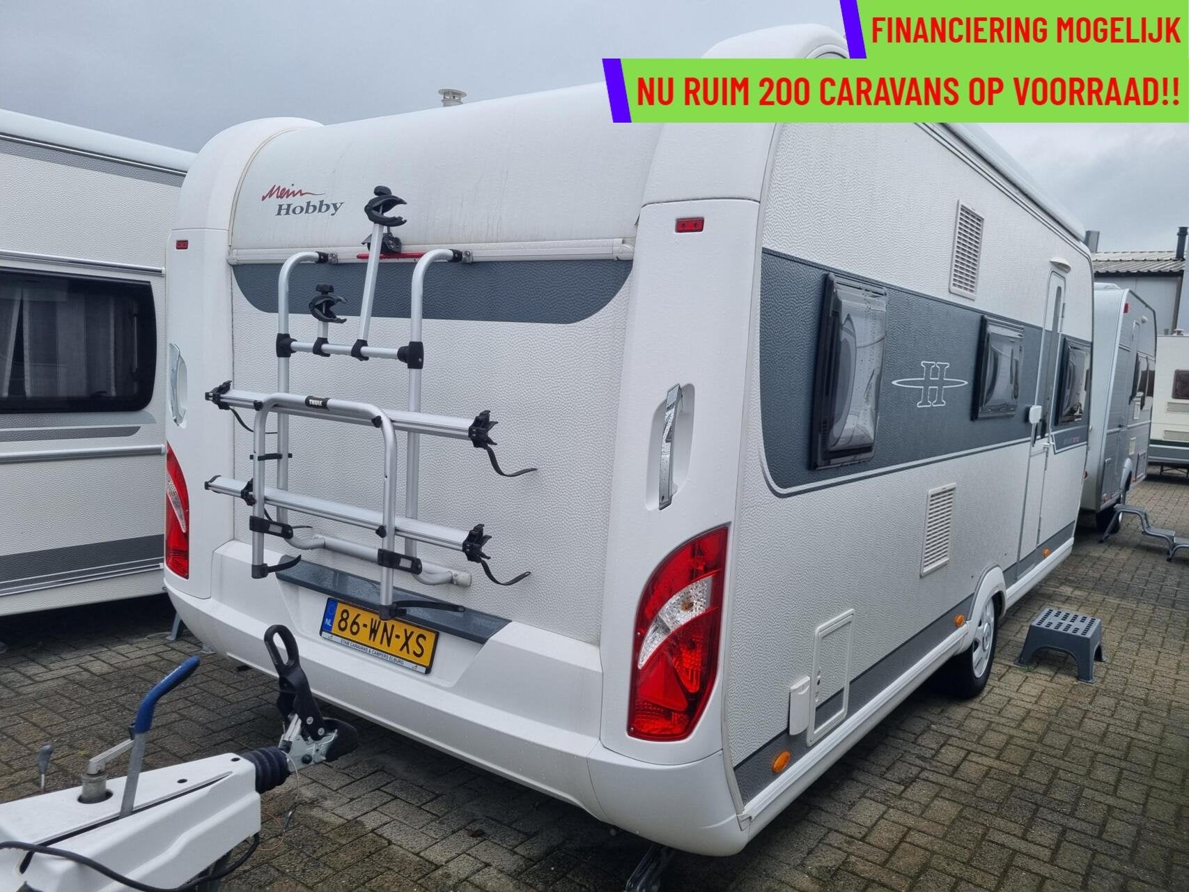Hobby 545 KMF de luxe edition STAPELBED + MOVER + AUTARK, Rondzit, Hobby, 7 tot 8 meter, Bedrijf