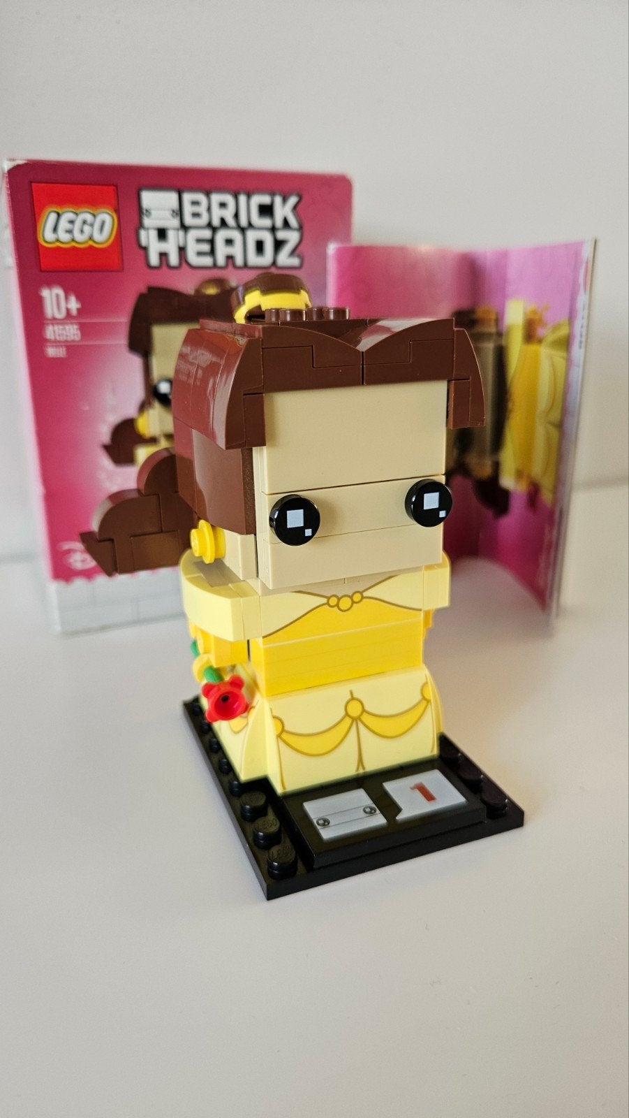 LEGO BrickHeadz Belle (41595), Kinderen en Baby's, Gebruikt, BrickHeadz, Lego, Ophalen of Verzenden