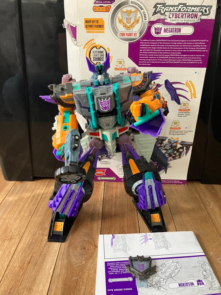 Transformers cybertron Megatron, Verzamelen, Transformers, Overige generaties, Ophalen of Verzenden, Zo goed als nieuw