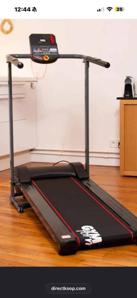 Compacte Mini Loopband / Walking Pad  (GymForm) z.g.a.n., Sport en Fitness, Ophalen of Verzenden, Zo goed als nieuw, Metaal, Loopband