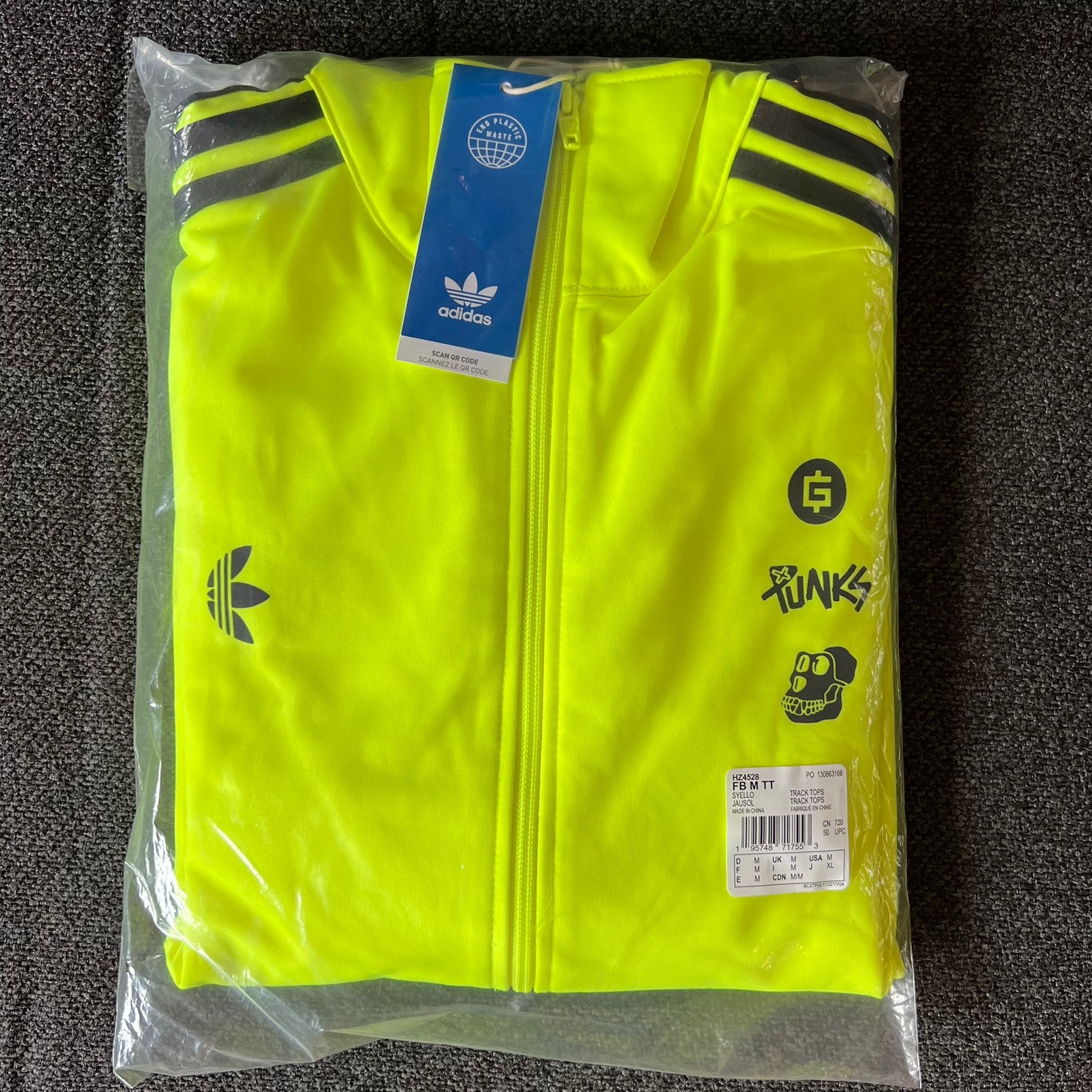 Adidas Originals Limited Edition Firebird Tracksuit Jacket, Maat 48/50 (M), Geel, Overige typen, Nieuw