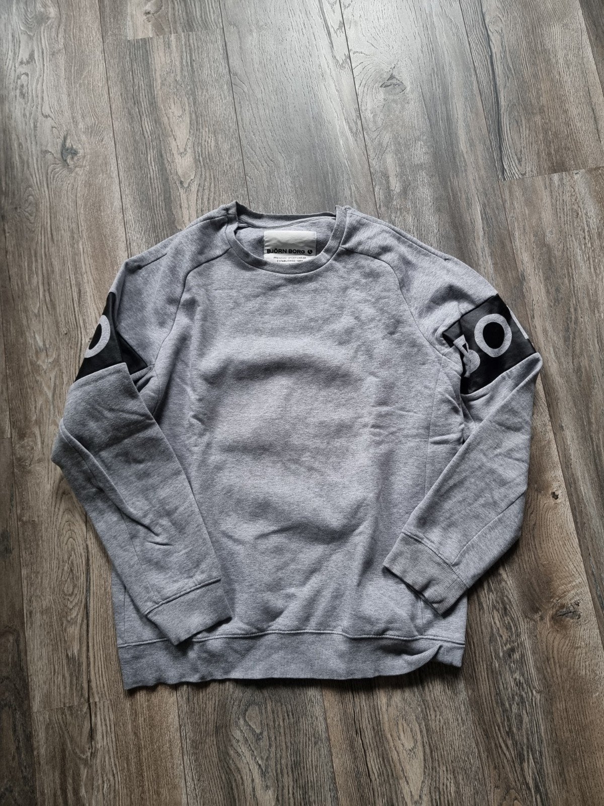 Te koop: Mooie trui Bjorn Borg maat M, Maat 48/50 (M), Ophalen of Verzenden, Zo goed als nieuw, Grijs