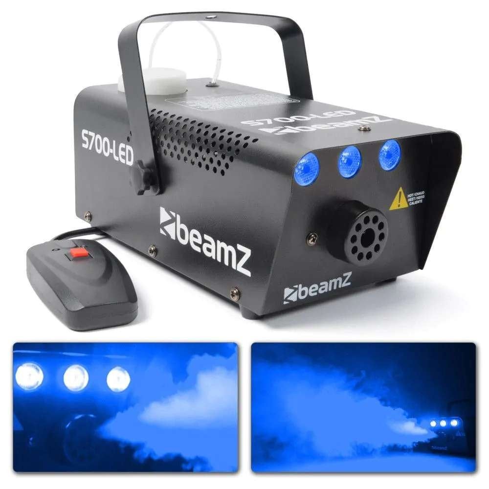 LED 'ICE' rookmachine 700W Te huur  Nu € 15 voor 3 dagen*, Ophalen, Zo goed als nieuw, Overige typen, Overige