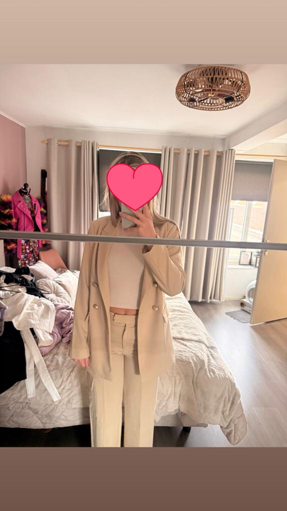 Nikkie jeans+blazer, Ophalen of Verzenden, Zo goed als nieuw, Maat 36 (S), Blauw