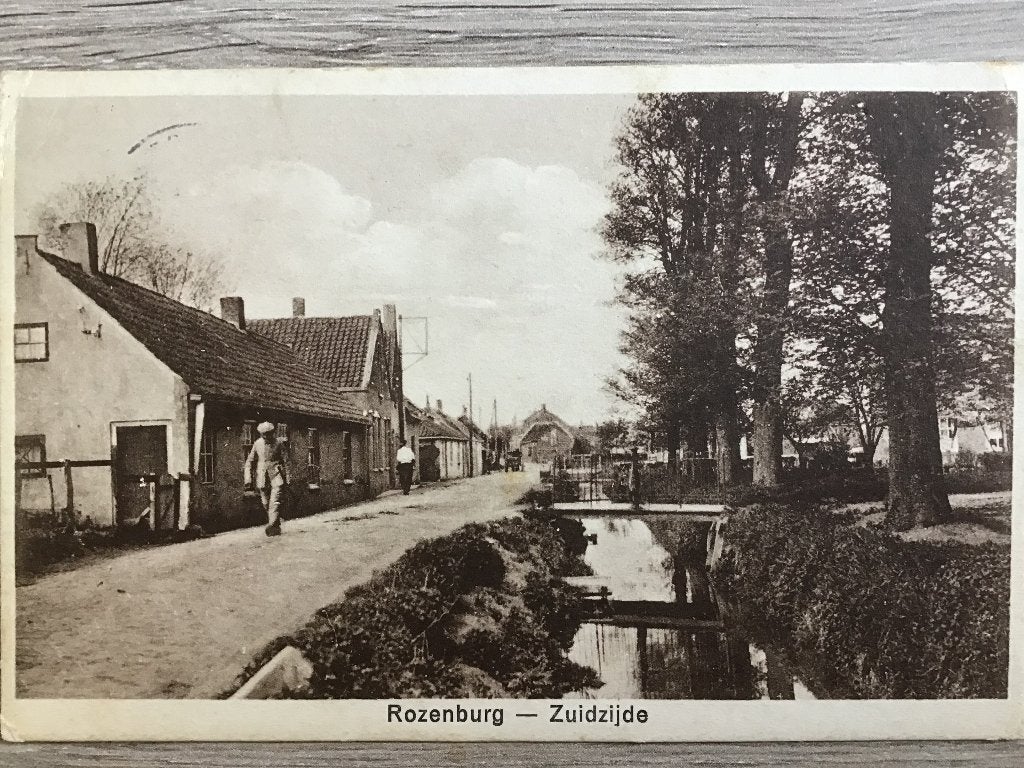 Rozenburg Zuidzijde Ca 1905-10, Verzenden, Voor 1920, Gelopen, Zuid-Holland