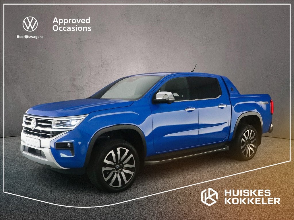 Volkswagen Amarok 3.0 TDI 241pk V6 4Motion Aventura | Trekha, Auto's, Volkswagen, Automaat, Gebruikt, 2993 cc, Blauw