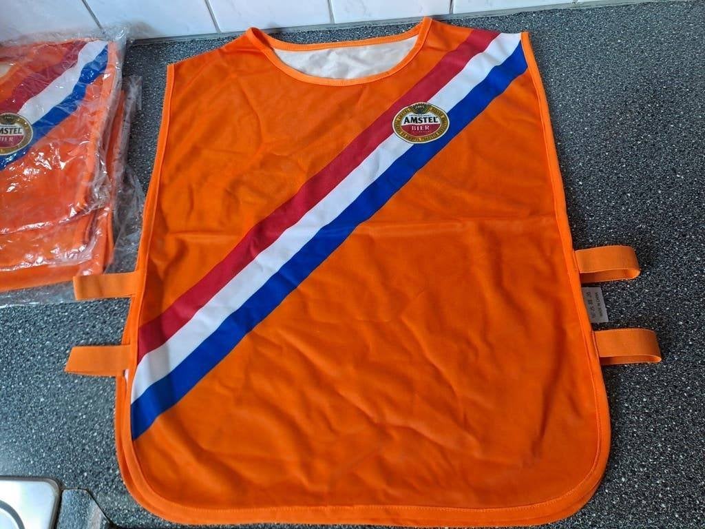 Amstel Bier Oranje Hesje - Nieuw, Verzamelen, Biermerken, Ophalen of Verzenden, Zo goed als nieuw, Amstel
