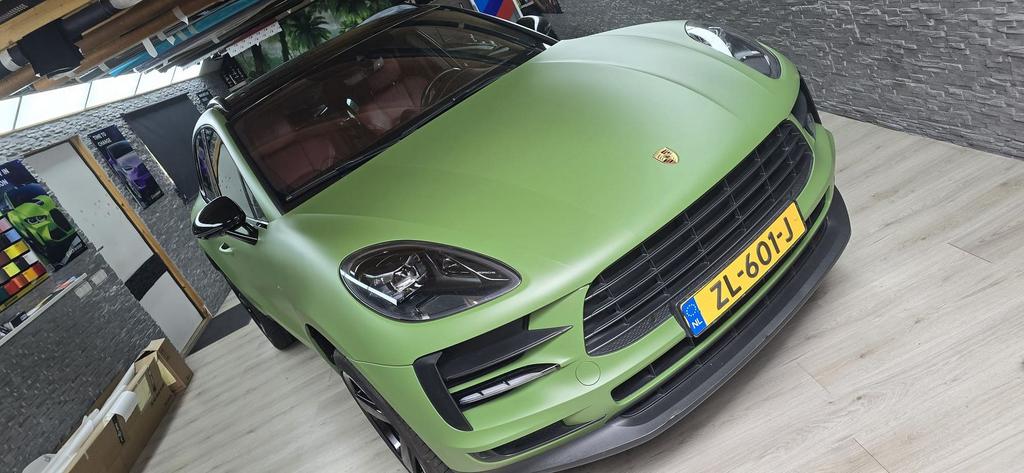 Porsche Macan Wrappen Carwrapping Autowrapping, Garantie, Overige werkzaamheden