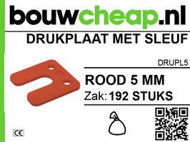 Drukplaten ABS ZAKJES A48 stuks., Ophalen of Verzenden, Nieuw