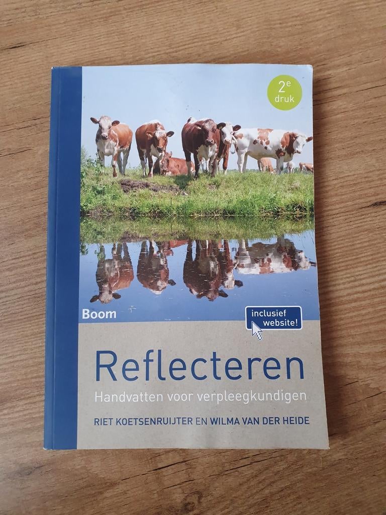 Wilma van der Heide - Reflecteren, Boeken, Wetenschap, Zo goed als nieuw, Sociale wetenschap, Ophalen of Verzenden