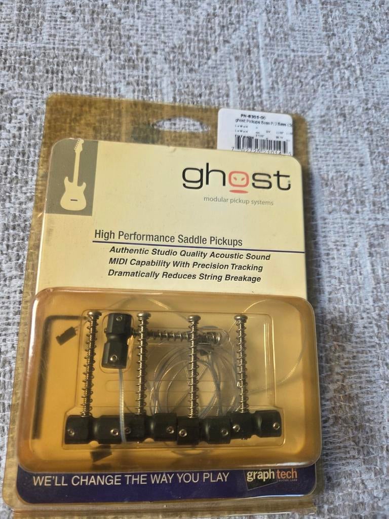 Ghost Modular Pickup Systeem Basgitaar, Muziek en Instrumenten, Ophalen of Verzenden, Nieuw