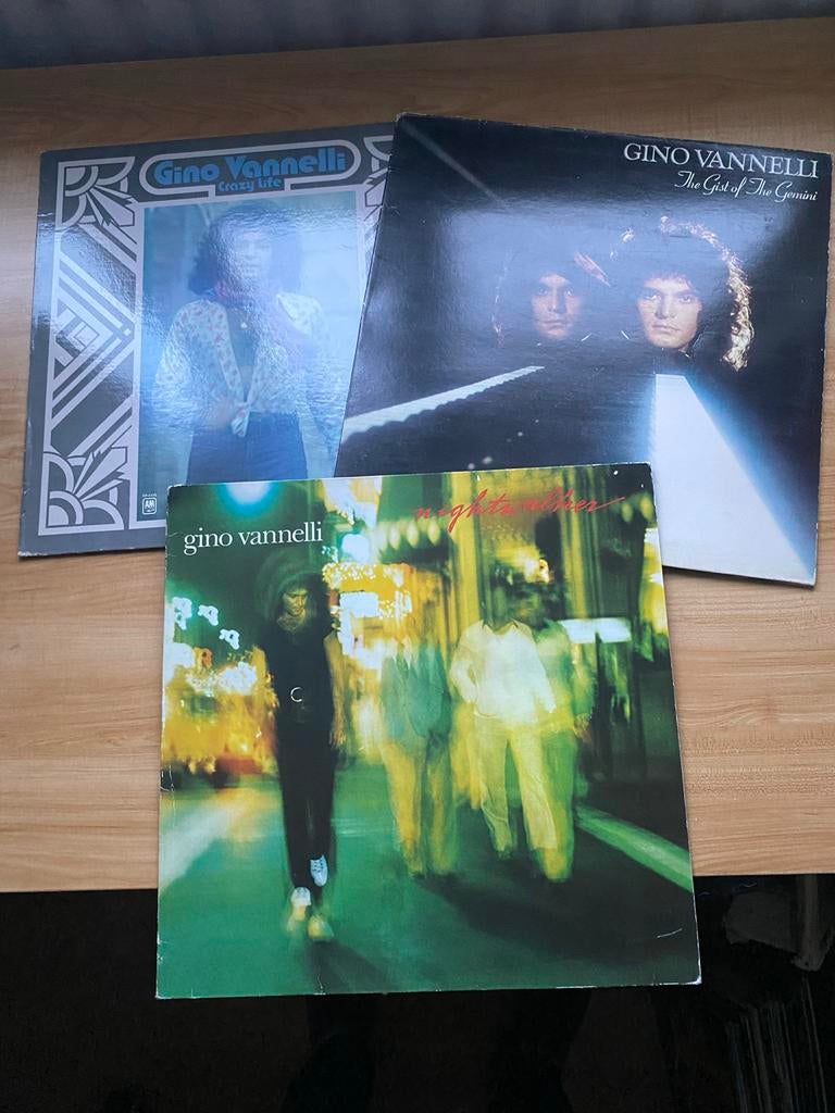 6 LP's Gino Vannelli - Nette Staat, Ophalen of Verzenden, Zo goed als nieuw, 12 inch