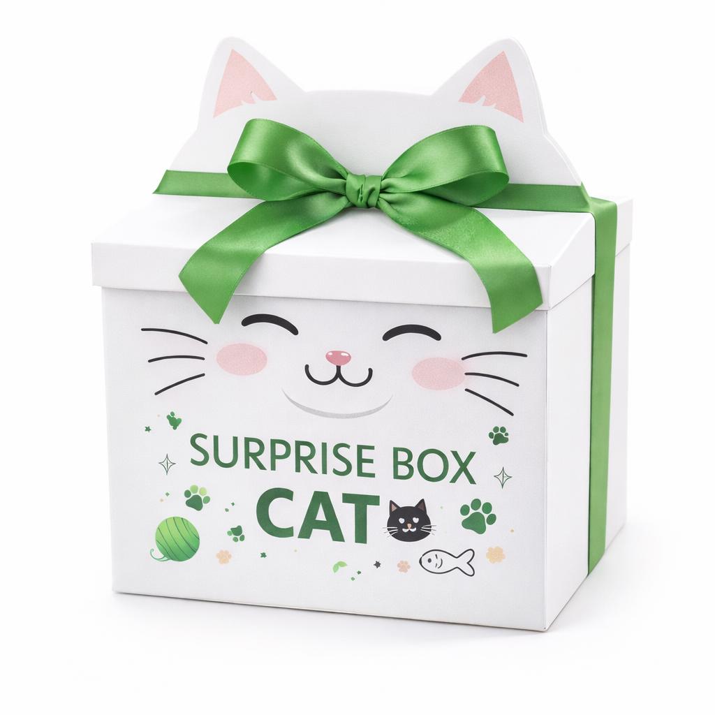 Suprise box kat, Dieren en Toebehoren, Katten-accessoires, Zo goed als nieuw, Ophalen of Verzenden
