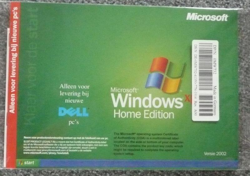 Windows XP Home Edition - NL [OS-16-NL] 14-02, Computers en Software, Besturingssoftware, Ophalen of Verzenden, Nieuw, Windows