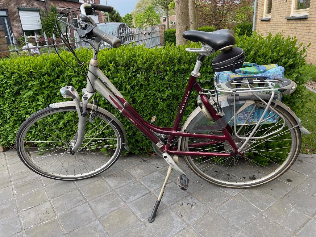 Dames fiets Gazelle Geneve GoldLine, Ophalen, Gebruikt, 56 cm of meer, Meer dan 20 versnellingen