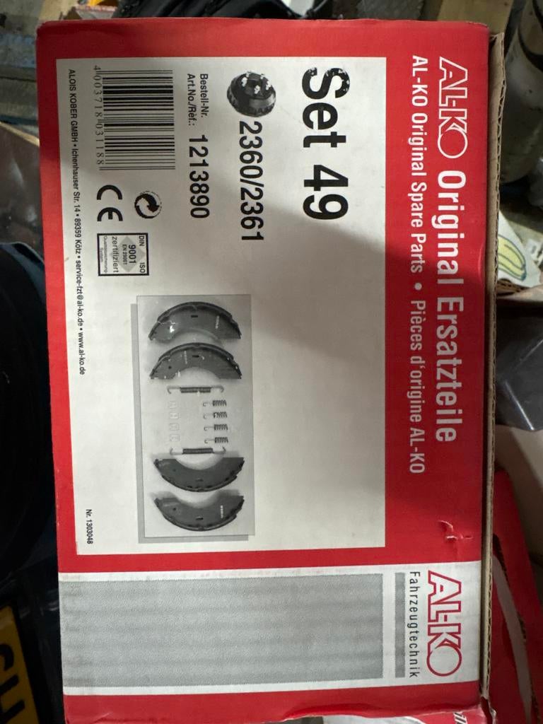 Alko remvoeringset set 49 voor 2360/2361, Verzenden, Nieuw