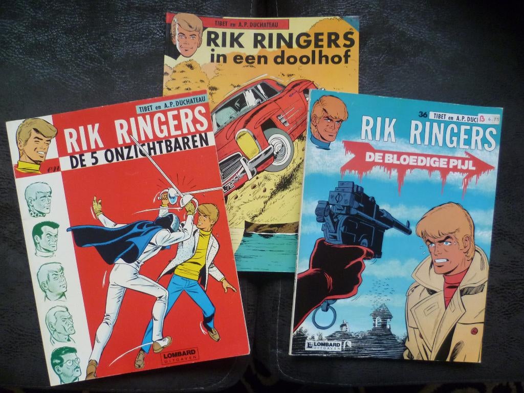 Rik Ringers 1 album, Eén stripboek, Ophalen, Gelezen