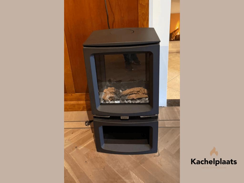 Gazco Vogue Midi Midline elektrisch - showroommodel, Verzenden, Zo goed als nieuw, Vrijstaande haard, Elektrische haard