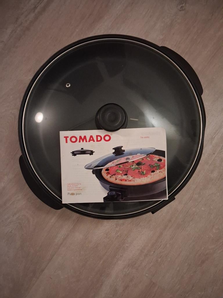 Tomado Braadpan/Slowcooker - Nieuwstaat, Ophalen, Vaatwasmachinebestendig, Zo goed als nieuw, Tafelgrill