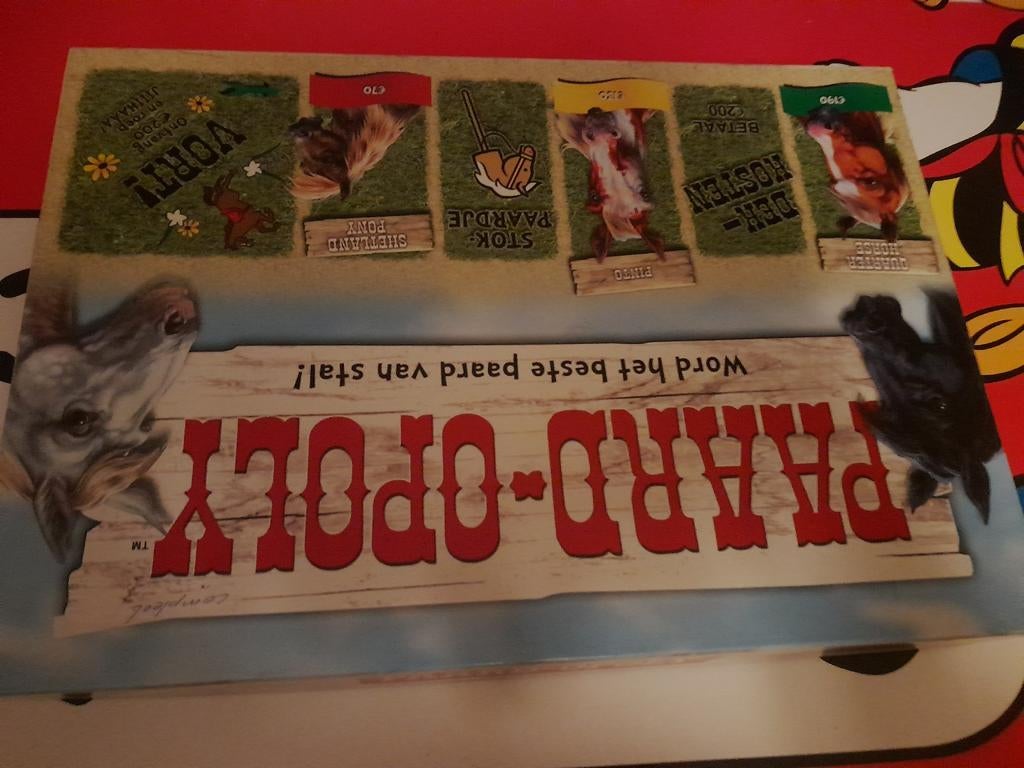Paard-opoly, Vijf spelers of meer, Ophalen of Verzenden, Zo goed als nieuw