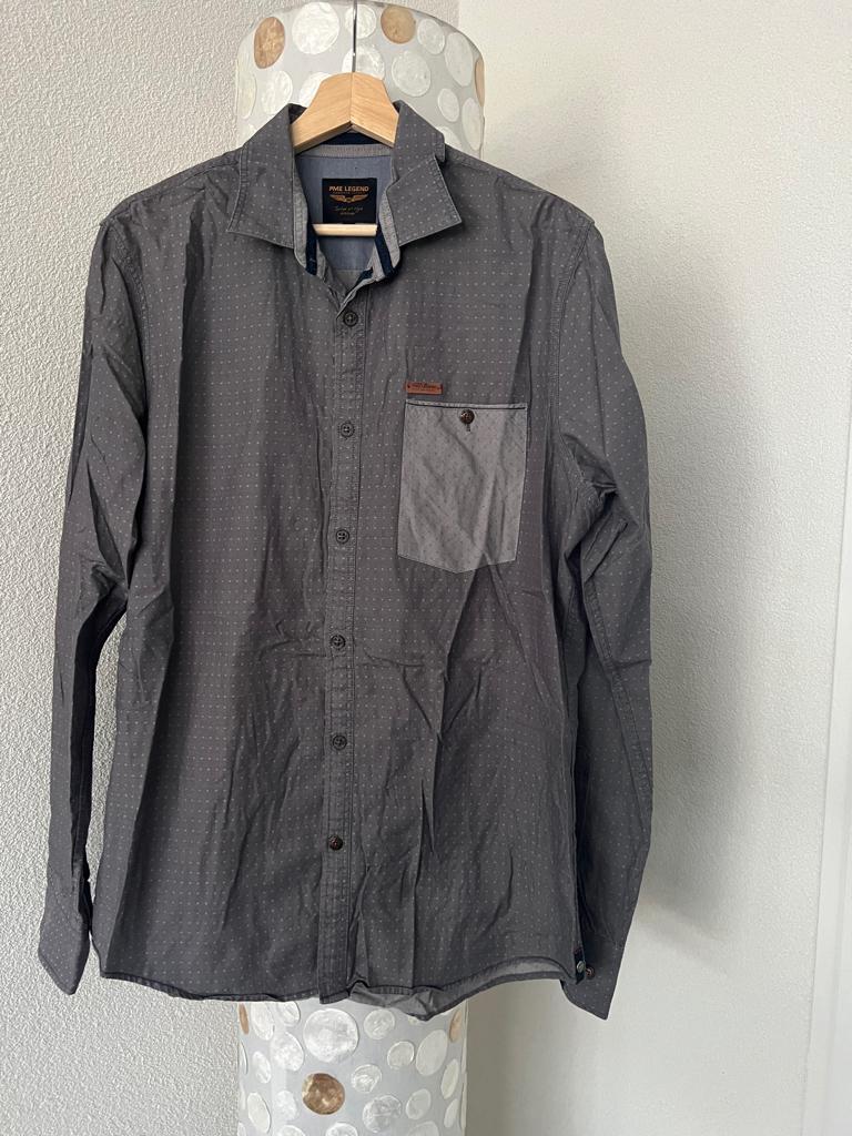 Pall mall pme legend overhemd l, Blauw, Pall Mall PME Legend, Zo goed als nieuw, Merkfreak
