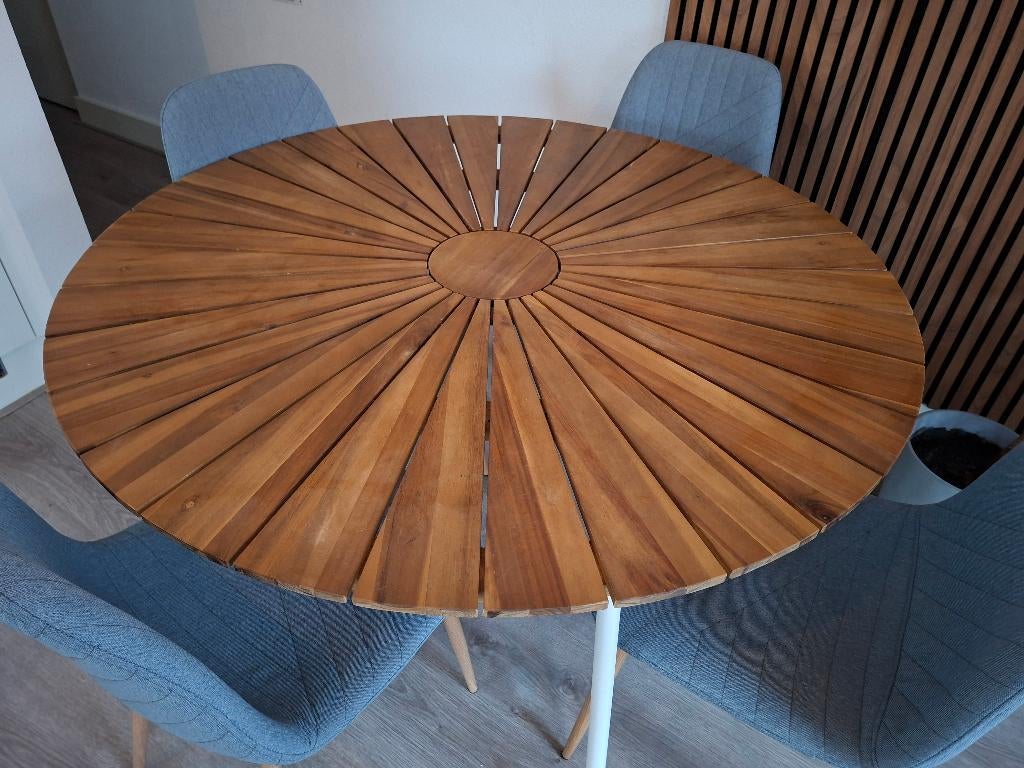 JYSK - ronde tafel Ø120, Ophalen, 50 tot 100 cm, 100 tot 150 cm, Rond