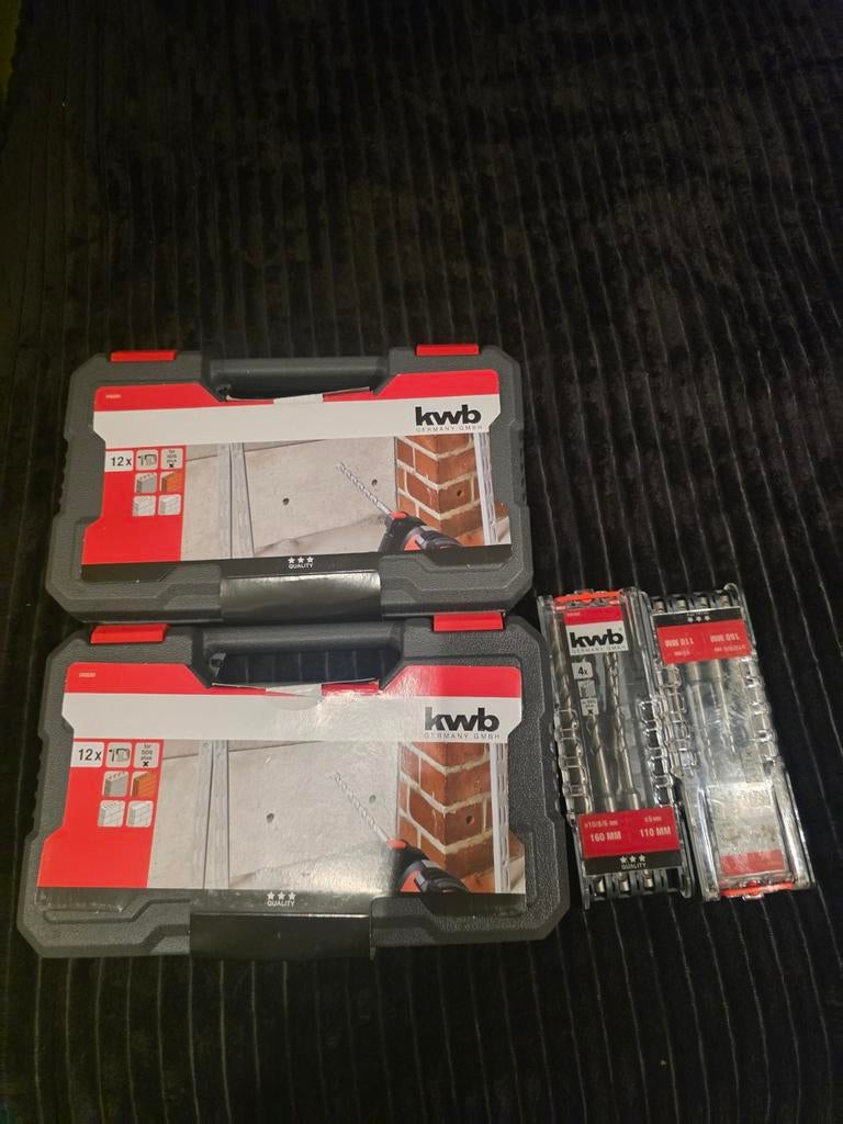 KWB Boor Set - Nieuw in verpakking, Nieuw, Minder dan 400 watt, Variabele snelheid, Ophalen