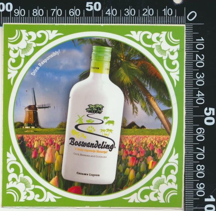 Sticker: Boswandeling (1), Ophalen of Verzenden, Zo goed als nieuw, Bedrijf of Vereniging