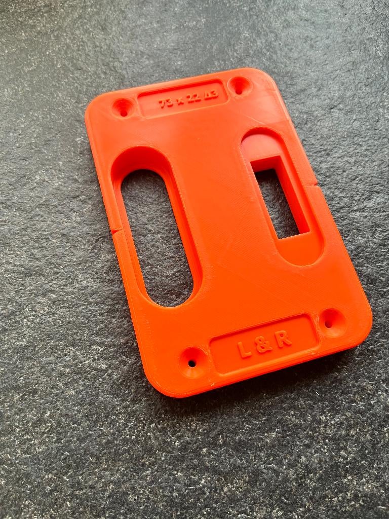 Freesmal tbv Sluitplaat 73x22, Doe-het-zelf en Verbouw, Gereedschap | Handgereedschap, Ophalen of Verzenden, Nieuw