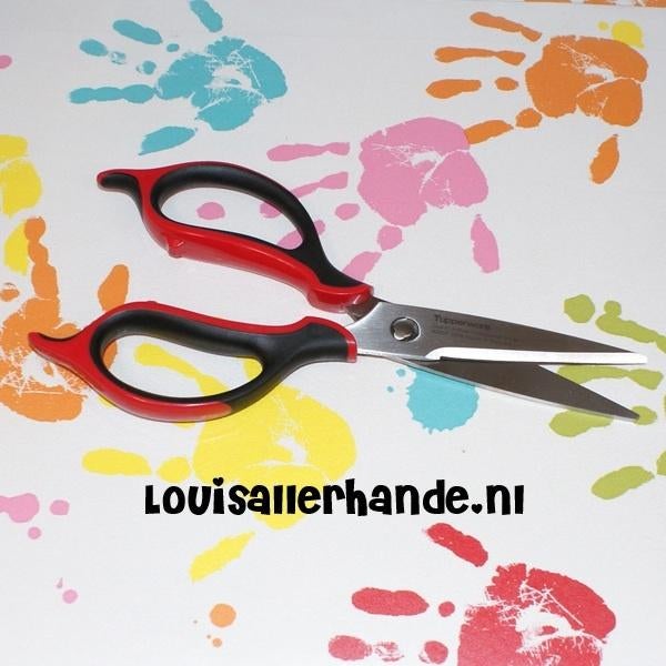 Tupperware schaar, Huis en Inrichting, Keuken | Tupperware, Ophalen of Verzenden, Nieuw, Rood, Overige typen