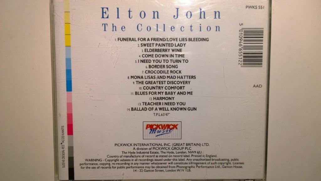 Elton John - The Collection, Ophalen of Verzenden, Zo goed als nieuw