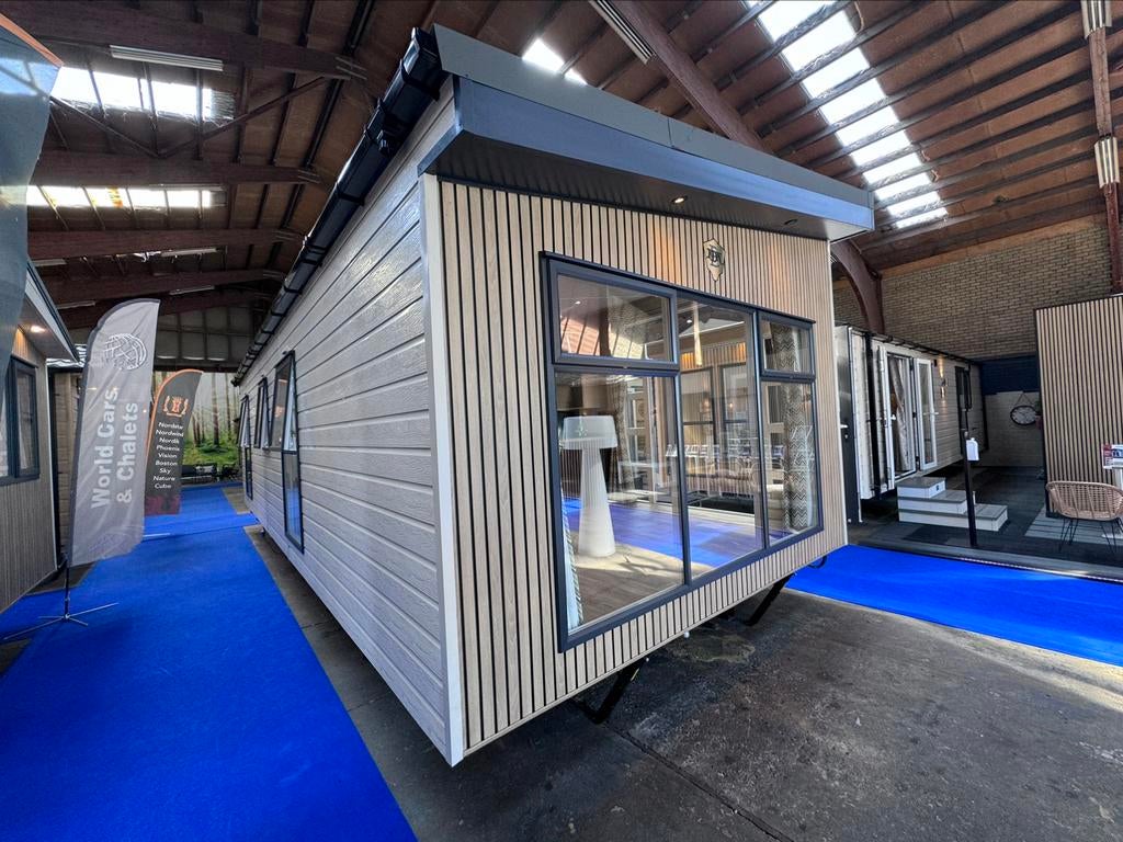 Chalet Nordbay 2026 zeer luxe, bij World Caravans&Chalets!, Caravans en Kamperen, Tot en met 4