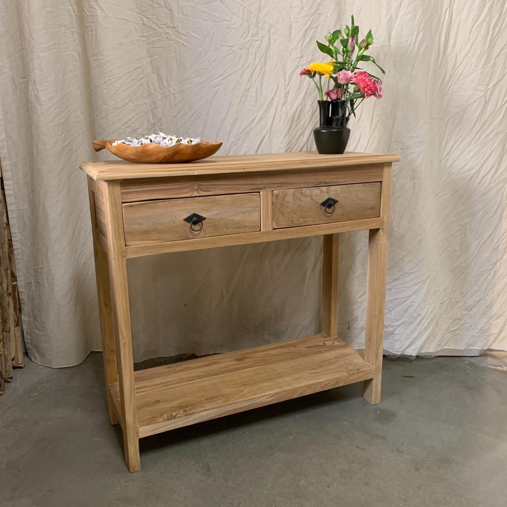 sidetable teak - veel keus, op voorraad en Gratis bezorgd