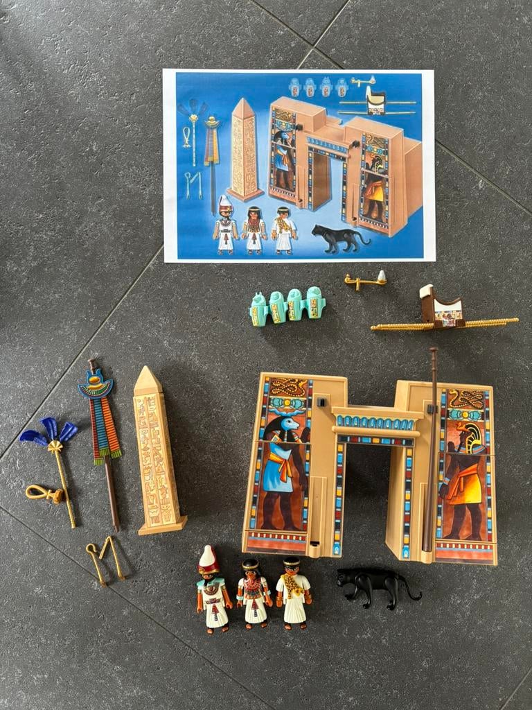 Playmobil Tempel van de Farao – 4243, Kinderen en Baby's, Speelgoed | Playmobil, Ophalen of Verzenden, Gebruikt, Complete set