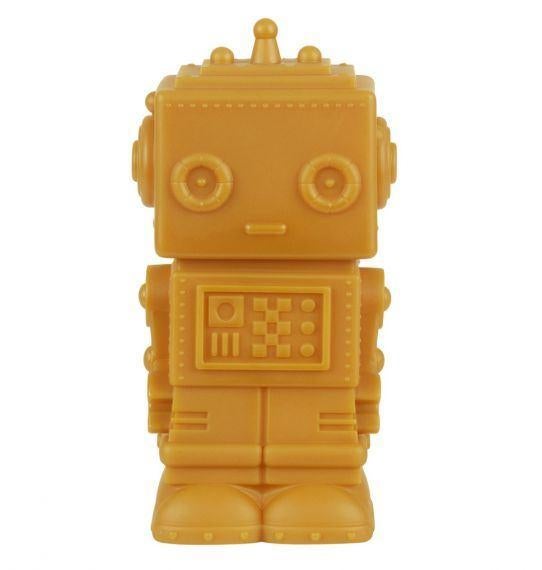 Nachtlamp Robot Goud Geel A little lovely company, ALLC B.V., Lamp, Service@alittlelovelycompany.nl, Nieuw
