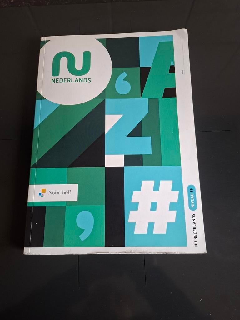 NU Nederlands Niveau 3F - Leerboek, Boeken, VMBO, Noordhoff, Ophalen of Verzenden, Zo goed als nieuw
