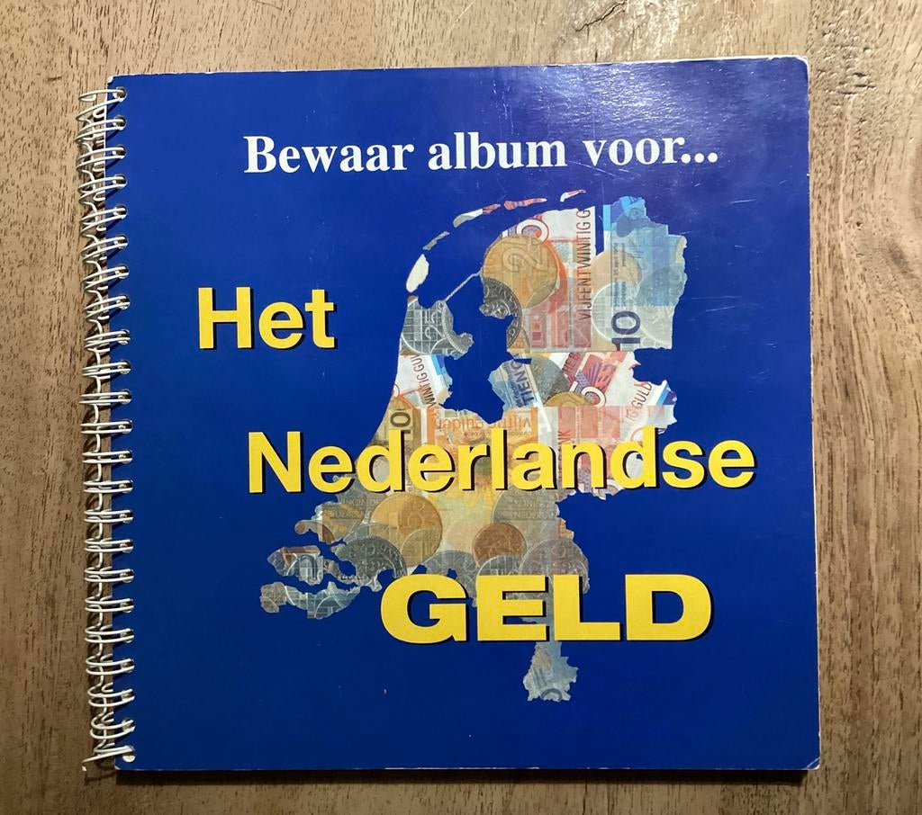 Het Nederlandse geld bewaar album inclusief munten, Ophalen of Verzenden, Overige landen, Overige waardes