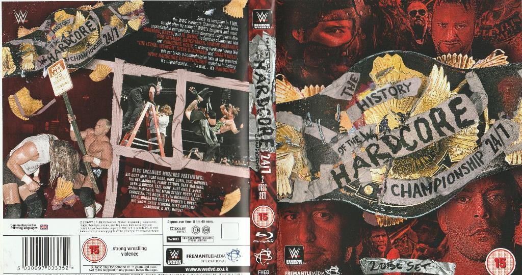 History of the hardcore championship blu ray ( import ), Ophalen of Verzenden, Zo goed als nieuw, Sport en Fitness