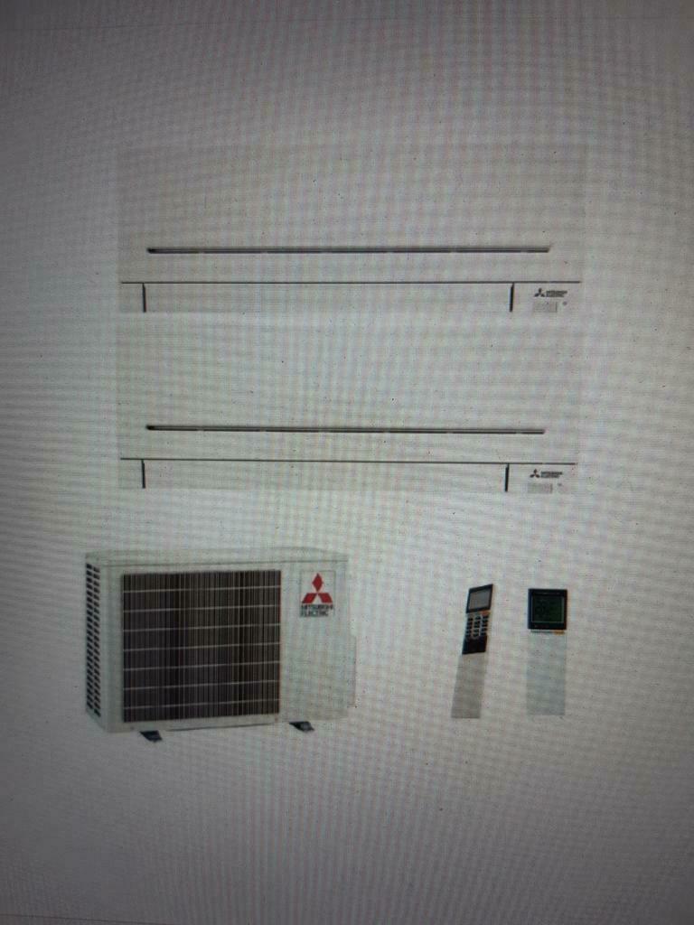 Mitsubishi electric duosplit-.R32 warmtepomp e.a, Ophalen, Nieuw