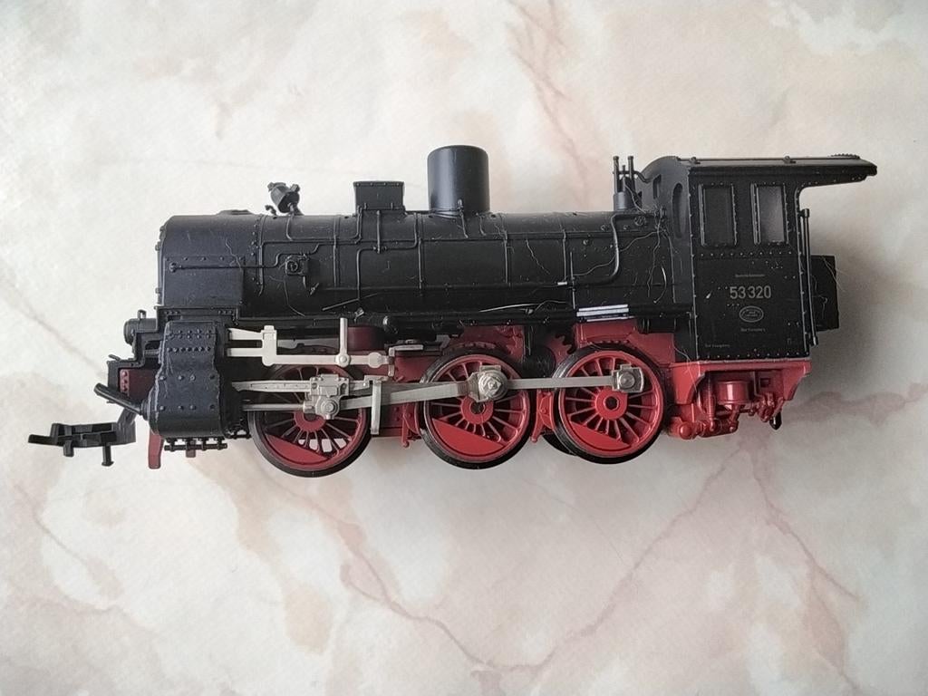 Fleischmann Stoomlocomotief BR 53 320, Wisselstroom, Locomotief, Fleischmann, Ophalen of Verzenden
