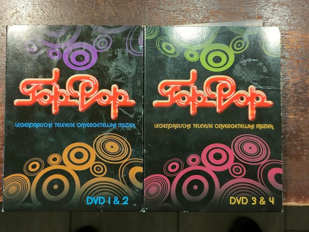 Toppop DVD's 1 + 2 en 3 +4, Cd's en Dvd's, Ophalen of Verzenden, Zo goed als nieuw, Muziek en Concerten