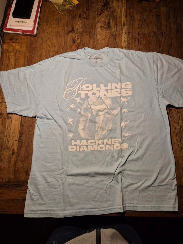 Rolling Stones Shirt XL - Hackney Diamonds, Kleding | Heren, T-shirts, Overige kleuren, Rolling Stones, Maat 56/58 (XL), Ophalen of Verzenden